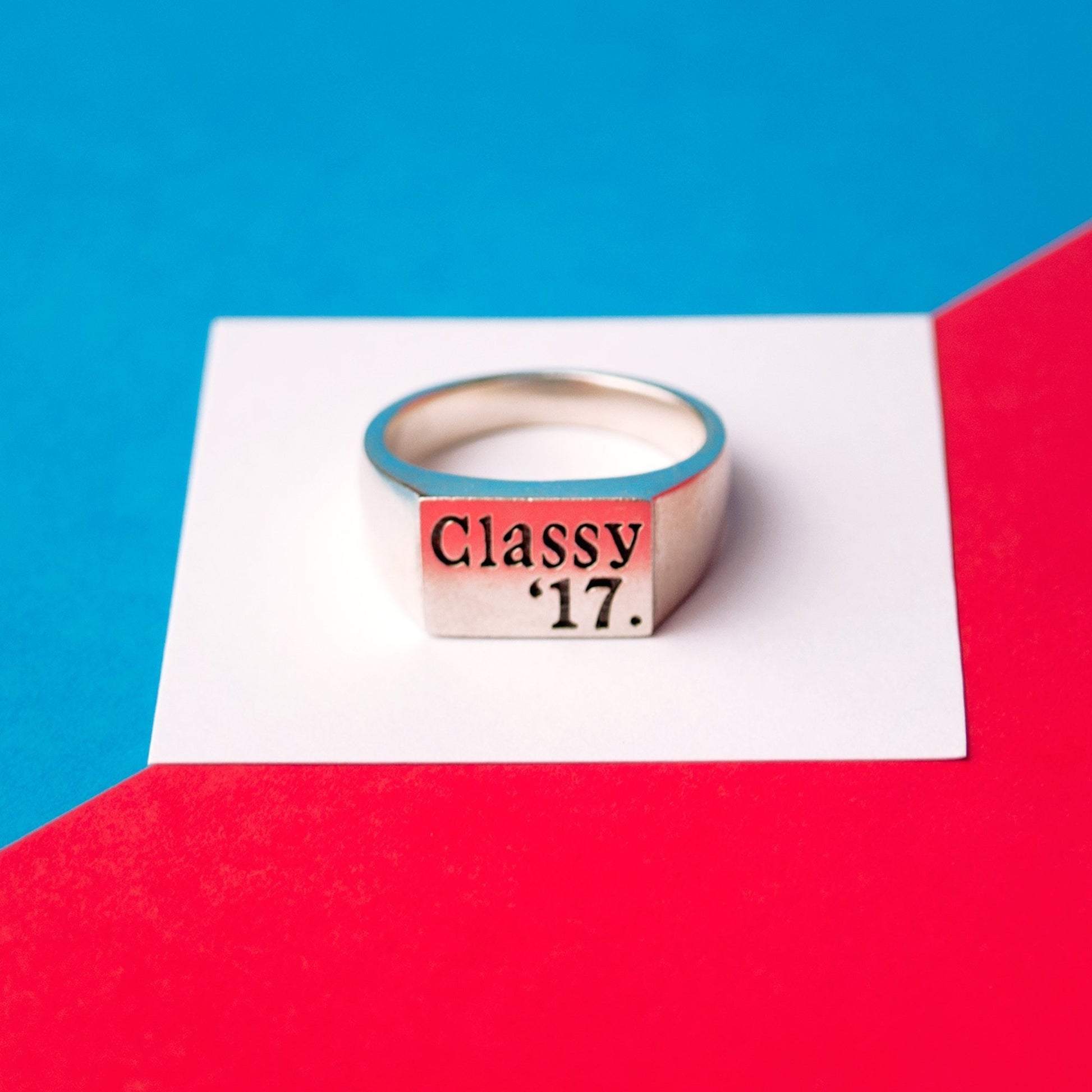 Classy Duds Rings Class of 2017 Ring