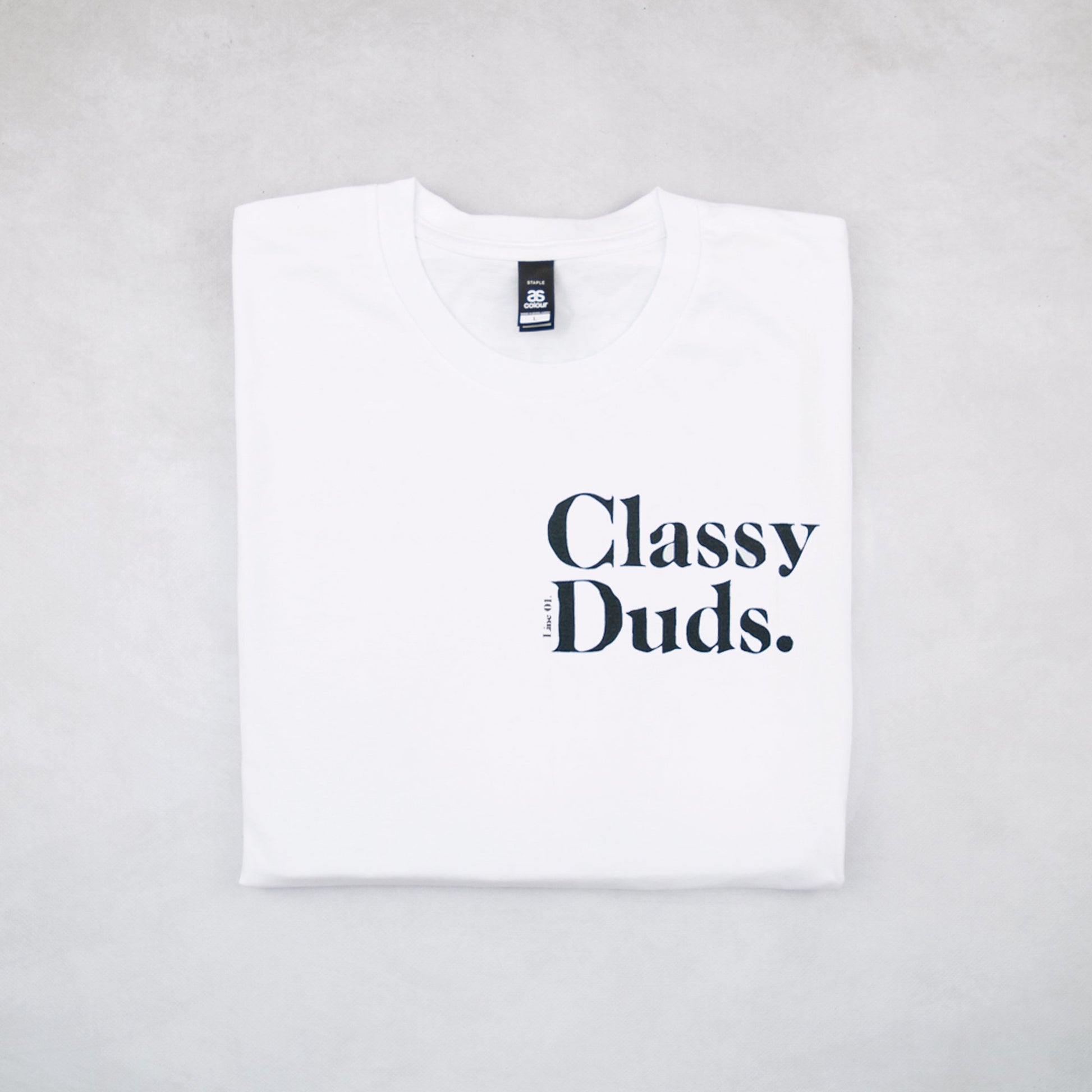 Classy Duds Short Sleeve T-Shirts Classy Duds Line One Limited Tee
