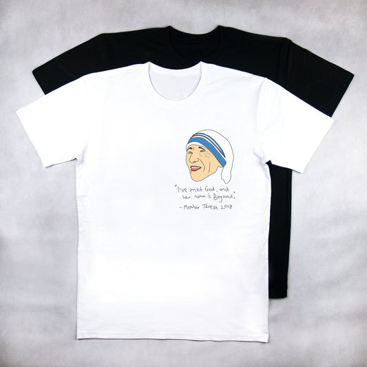 Classy Duds Short Sleeve T-Shirts Modern Day Mother Teresa Tee