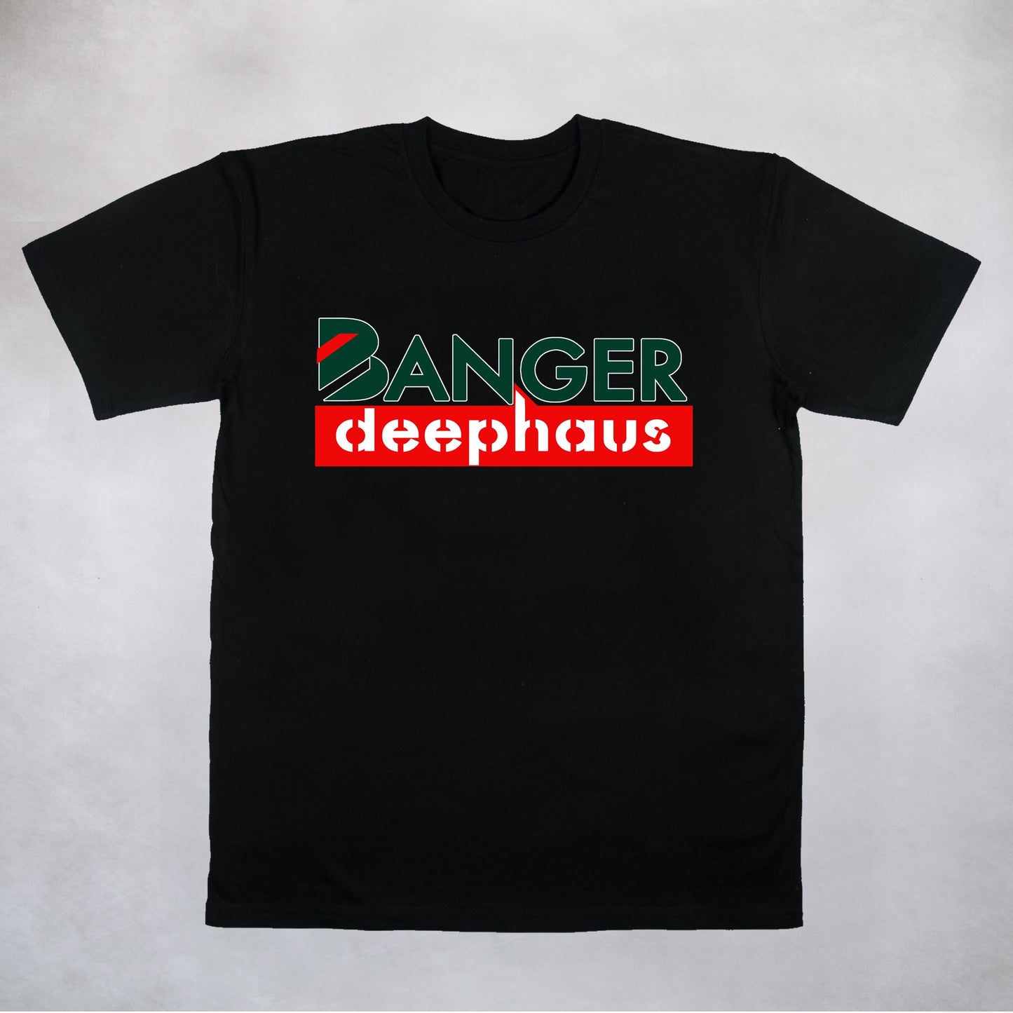 Classy Duds Short Sleeve T-Shirts S / Black / Standard Banger Deephaus Tee