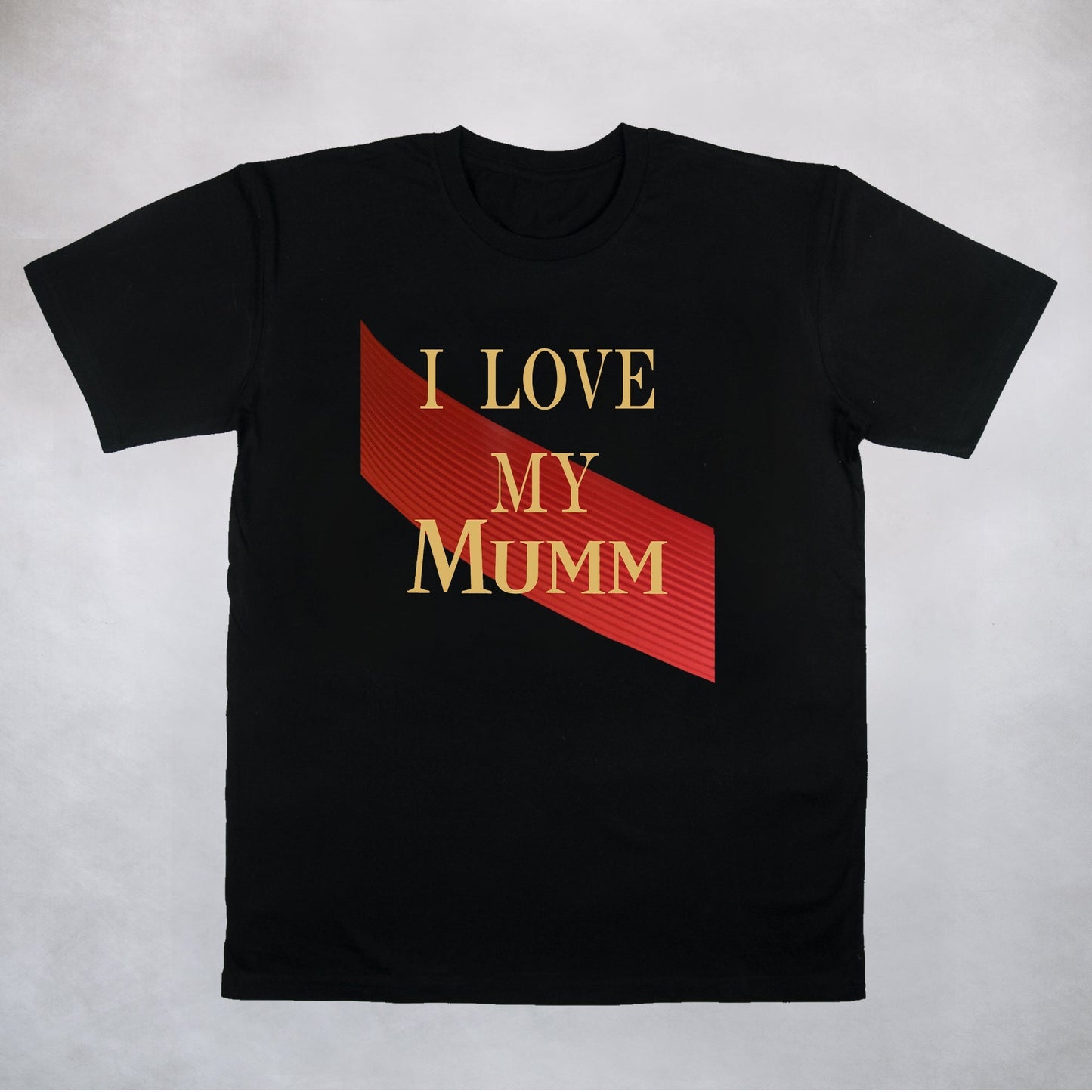 Classy Duds Short Sleeve T-Shirts S / Black / Standard I Love My Mumm Tee