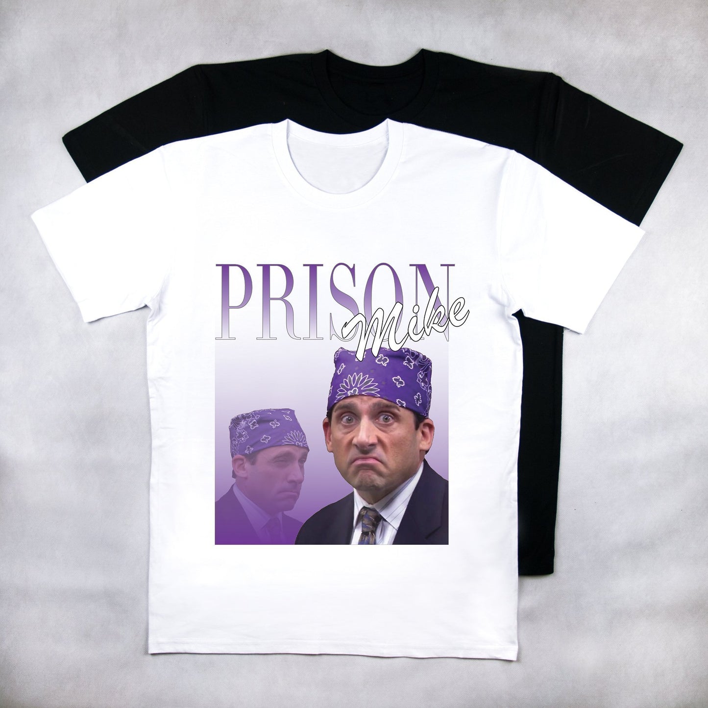 Classy Duds Short Sleeve T-Shirts S / Black / Standard Prison Mike Commemorative Classic Tee