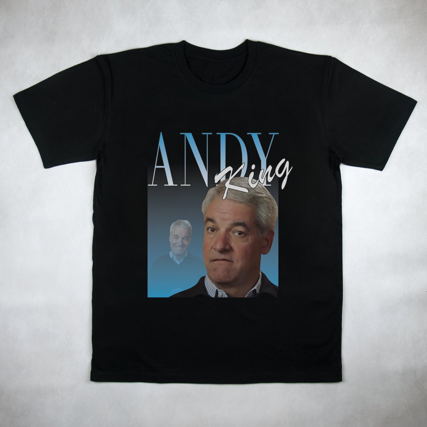 Classy Duds Short Sleeve T-Shirts S / White / Standard Andy King Commemorative Classic Tee