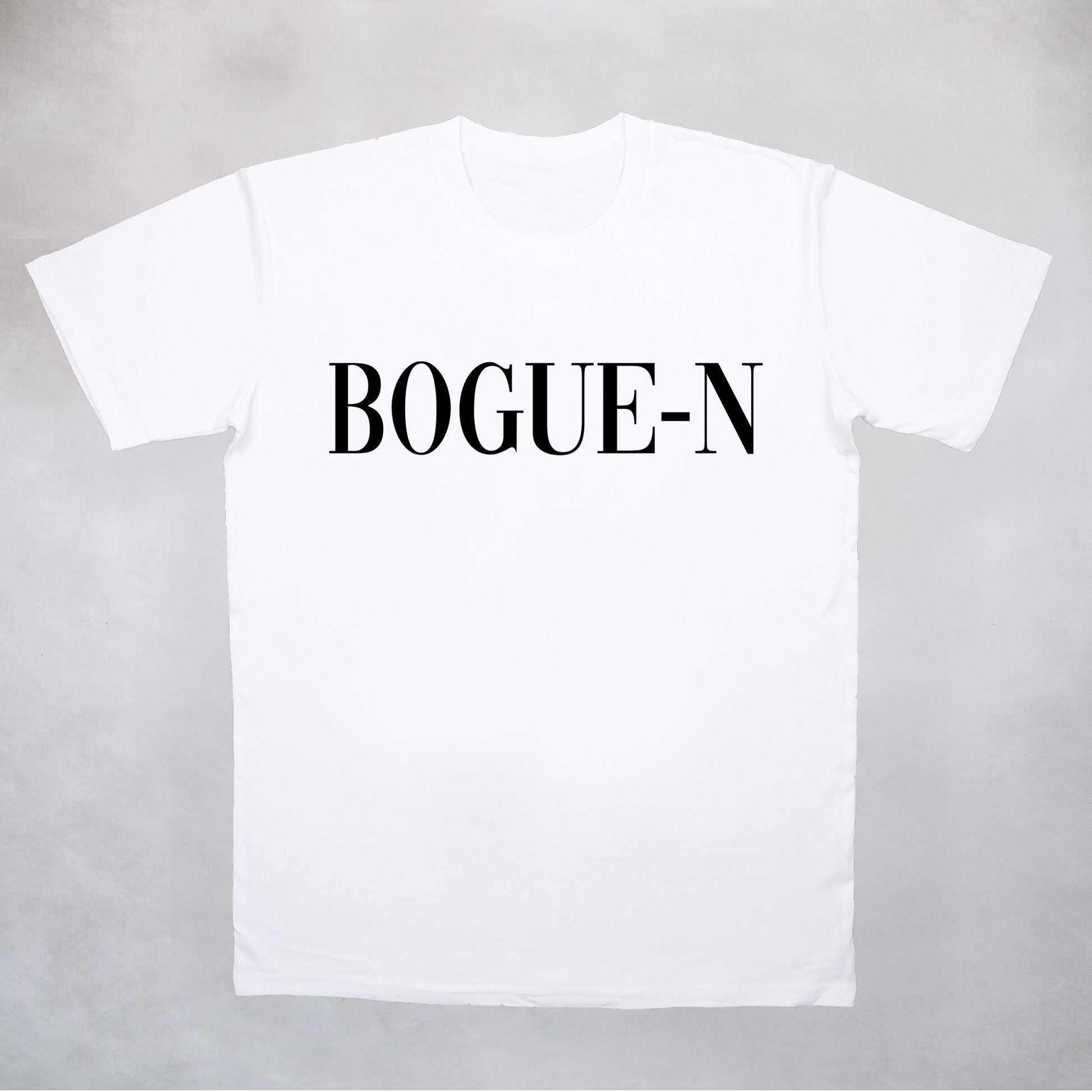 Classy Duds Short Sleeve T-Shirts S / White / Standard Bogue-n Tee