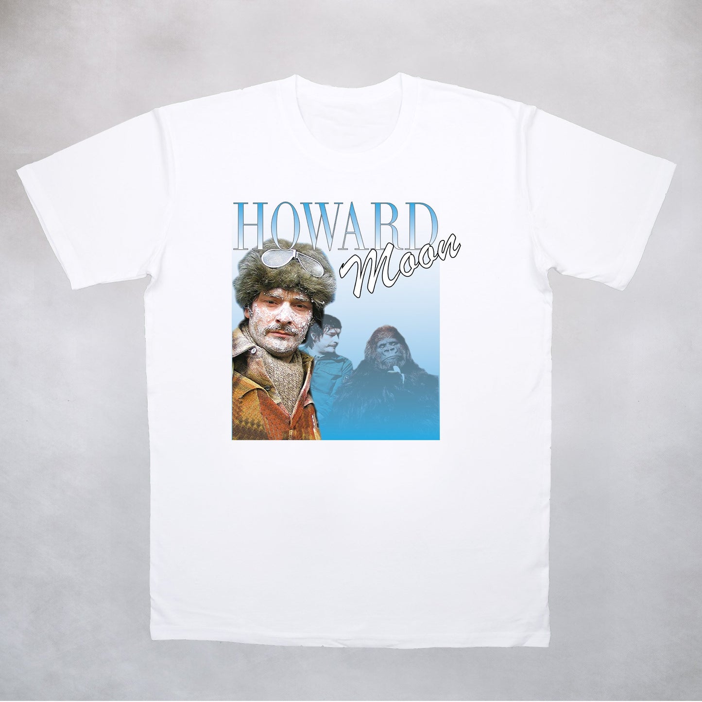 Classy Duds Short Sleeve T-Shirts S / White / Standard Howard Moon Commemorative Classic Tee