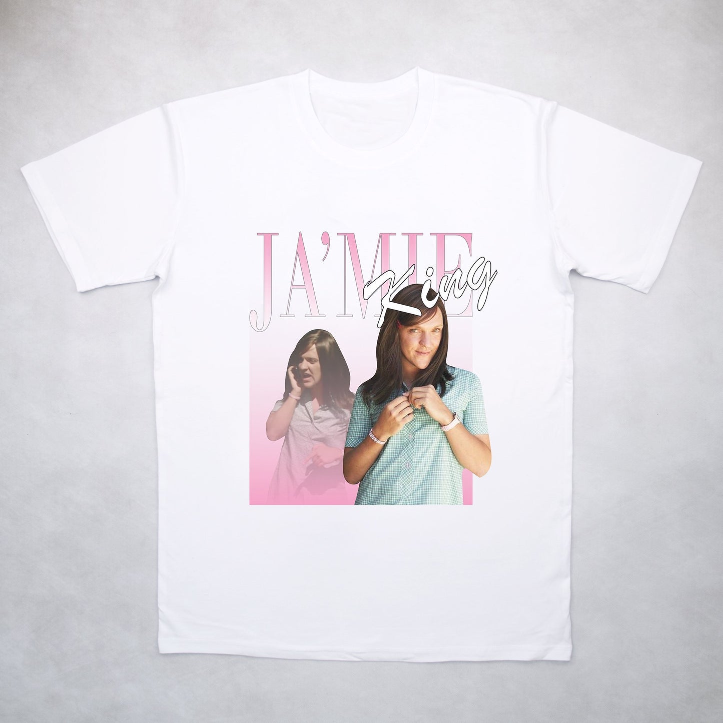 Classy Duds Short Sleeve T-Shirts S / White / Standard Ja'mie King Commemorative Classic Tee