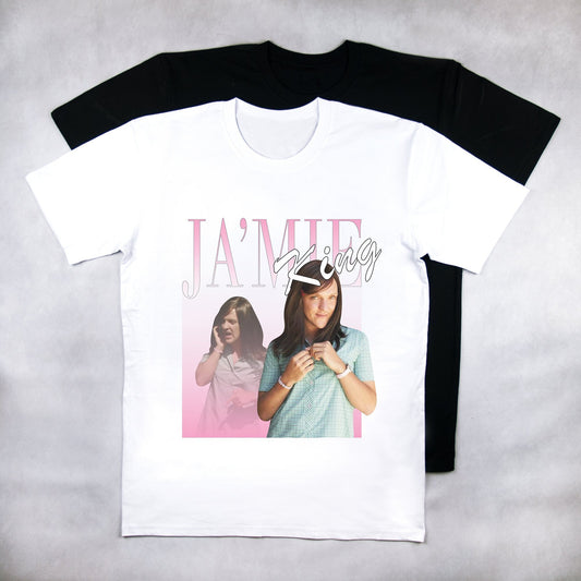 Classy Duds Short Sleeve T-Shirts S / White / Standard Ja'mie King Commemorative Classic Tee