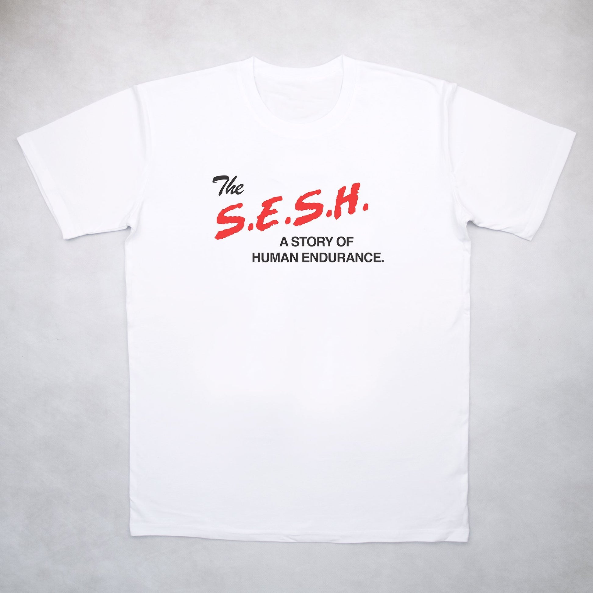 Classy Duds Short Sleeve T-Shirts S / White / Standard The Sesh Tee