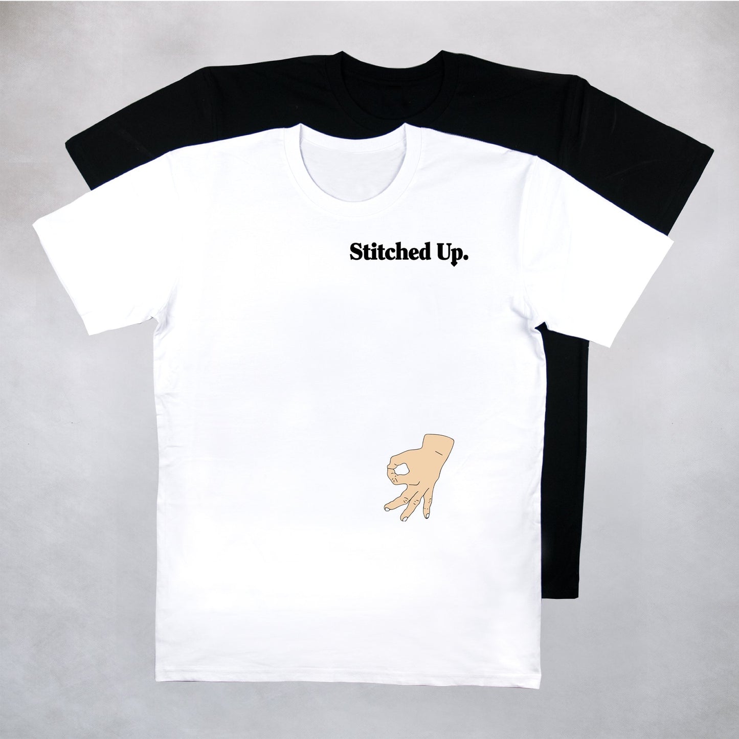 Classy Duds Short Sleeve T-Shirts Stitched Up Tee