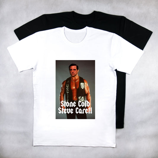 Classy Duds Short Sleeve T-Shirts Stone Cold Steve Carell Tee
