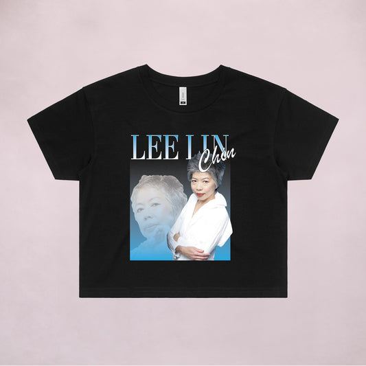Ogo Merch Crop Tees Black / Extra Small Lee Lin Chin Commemorative Classic Crop Tee