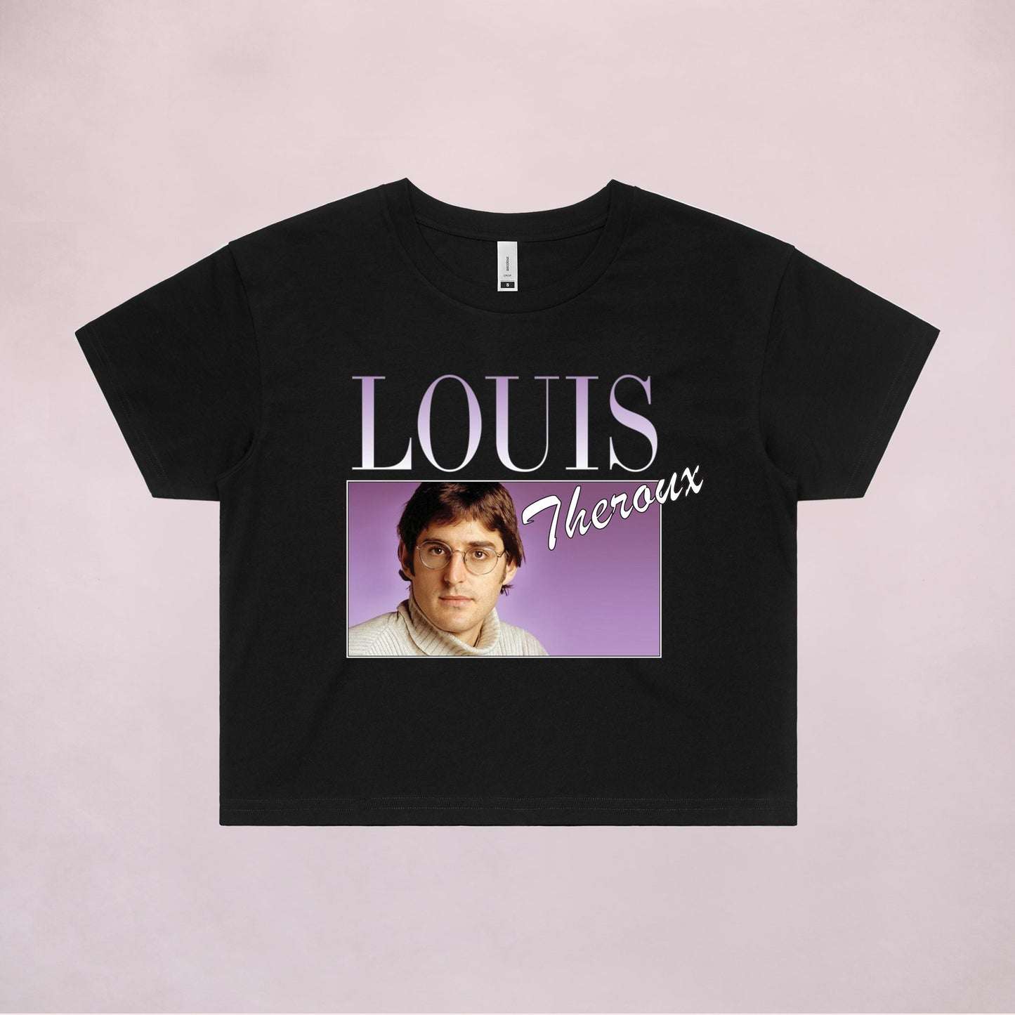 Ogo Merch Crop Tees Black / Extra Small Louis Theroux Commemorative Classic Crop Tee