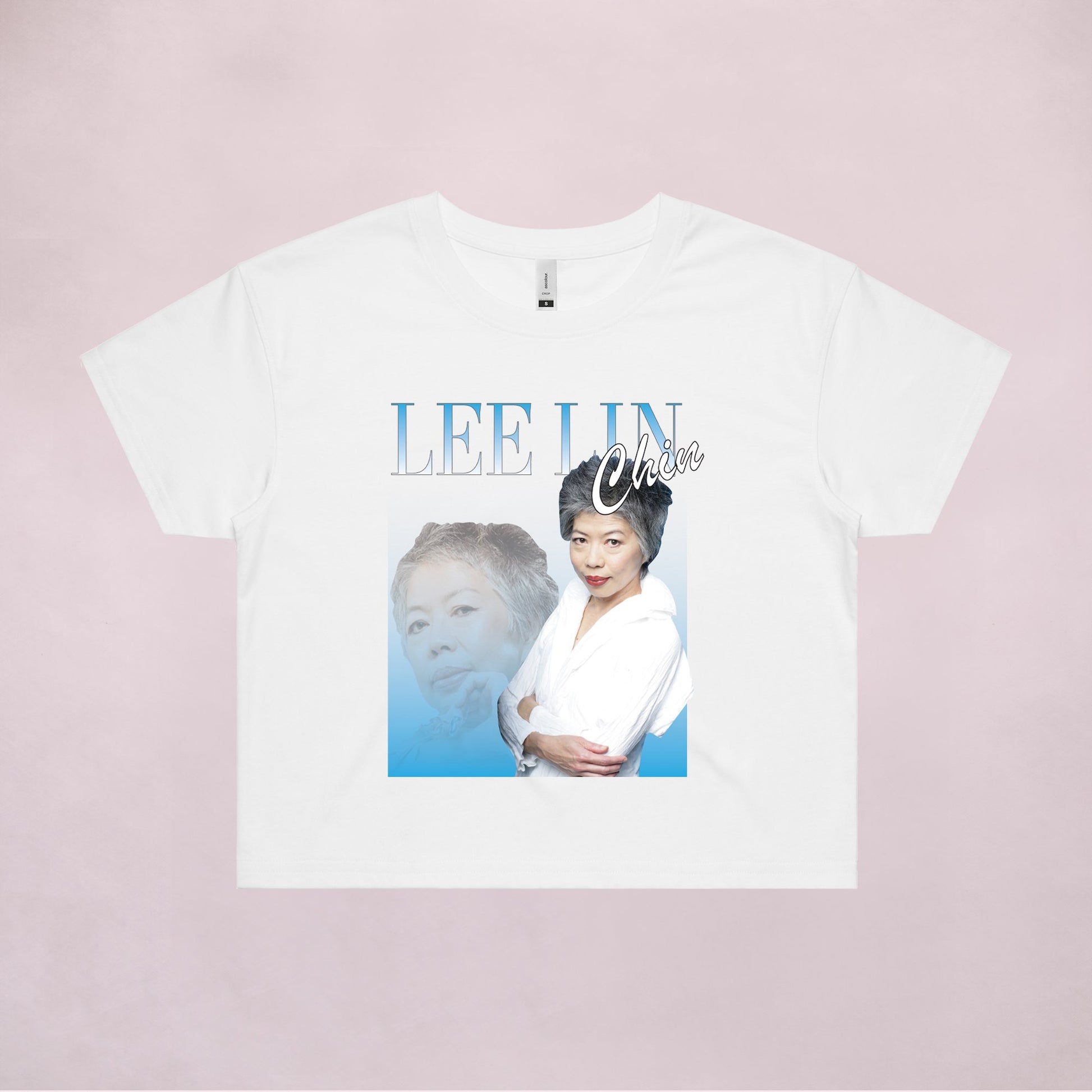 Ogo Merch Crop Tees White / Extra Small Lee Lin Chin Commemorative Classic Crop Tee