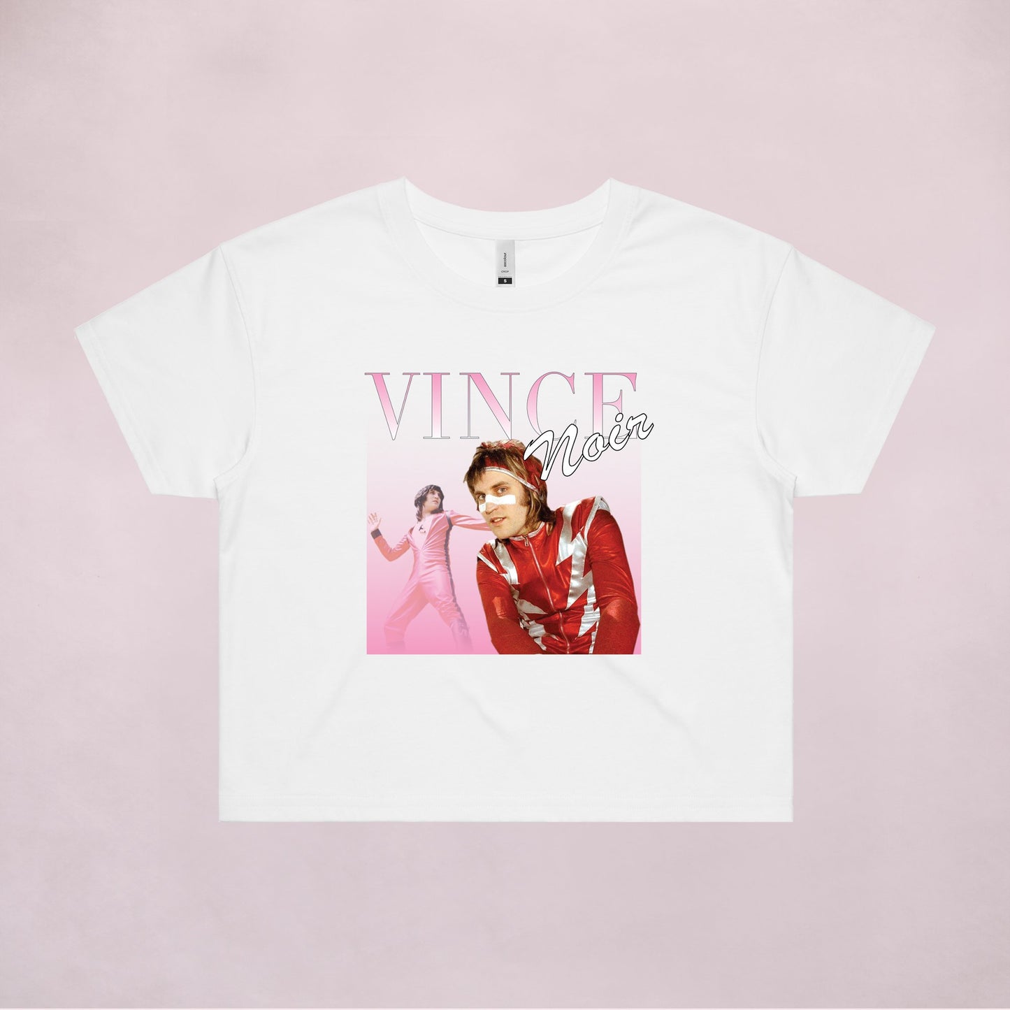 Ogo Merch Crop Tees White / Extra Small Vince Noir Commemorative Classic Crop Tee