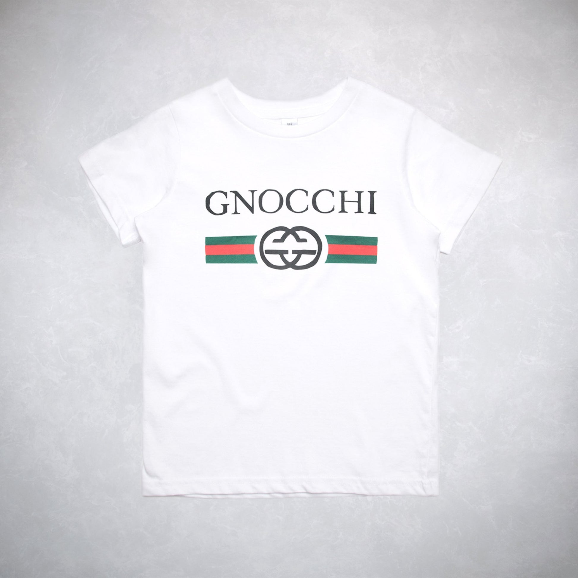 Ogo Merch Kids T-Shirts Gnocchi Vintage White Kids Tee