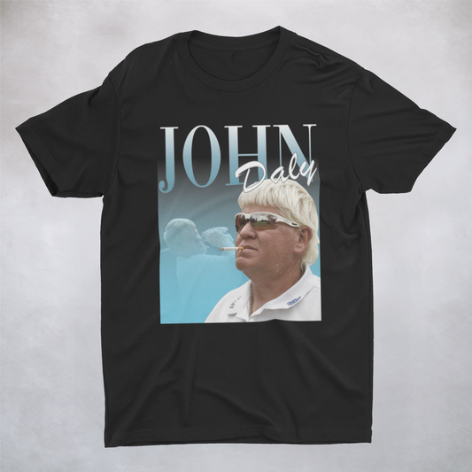 Ogo Merch Short Sleeve T-Shirts John Daly Commemorative Classic Tee